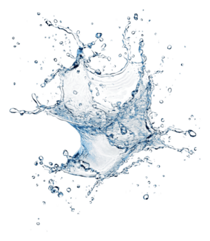 Water Splash Cutout