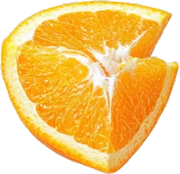 Orange Cutout